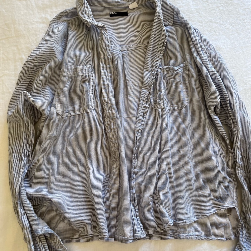 Linen Button Up